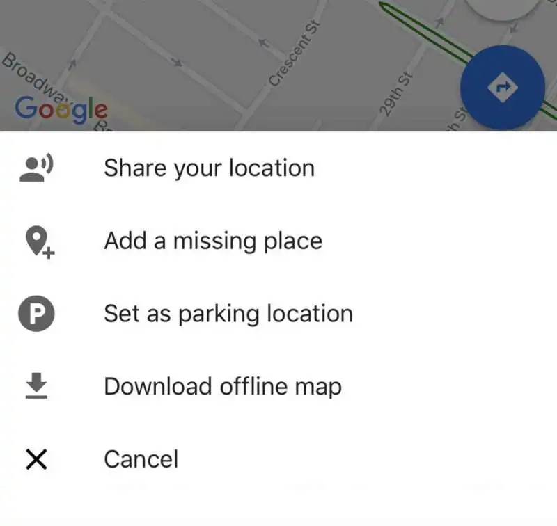 google ti ricorda dove hai parcheggiato