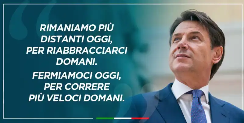 il post di giuseppe conte