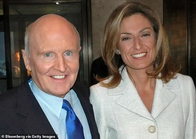 jack welch con la moglie suzy