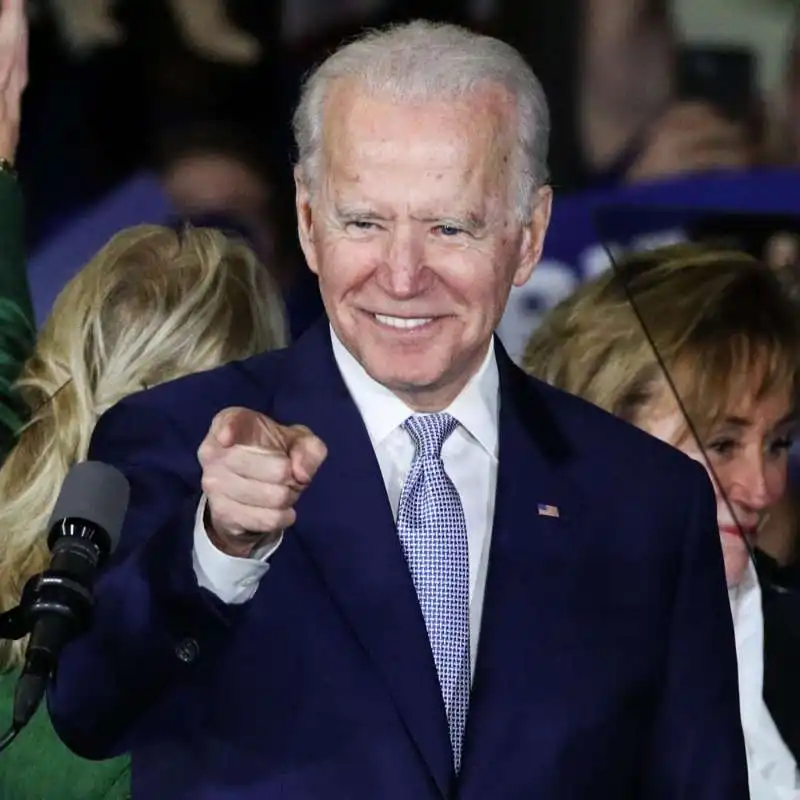 joe biden festeggia le vittorie del super tuesday 6