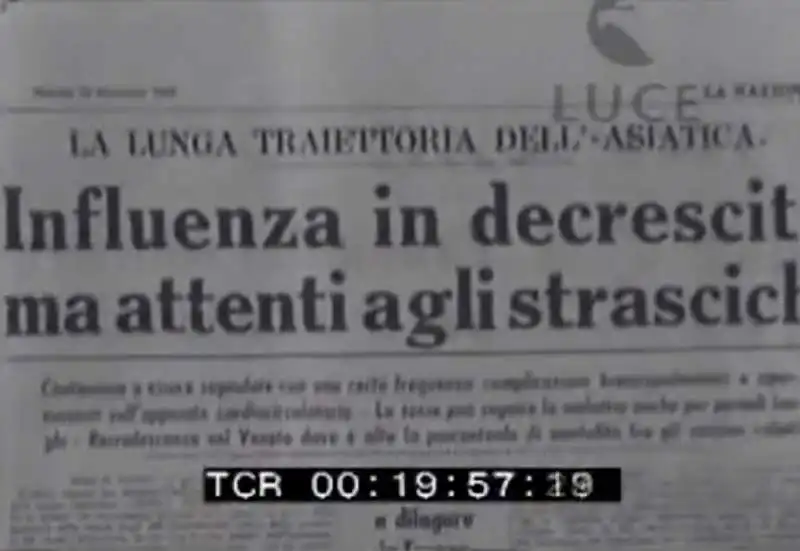 l'influenza spaziale nel video dell'archivio luce 6