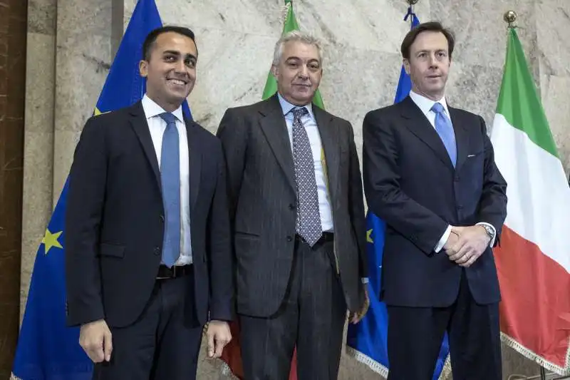 luigi di maio domenico arcuri fabrizio palermo