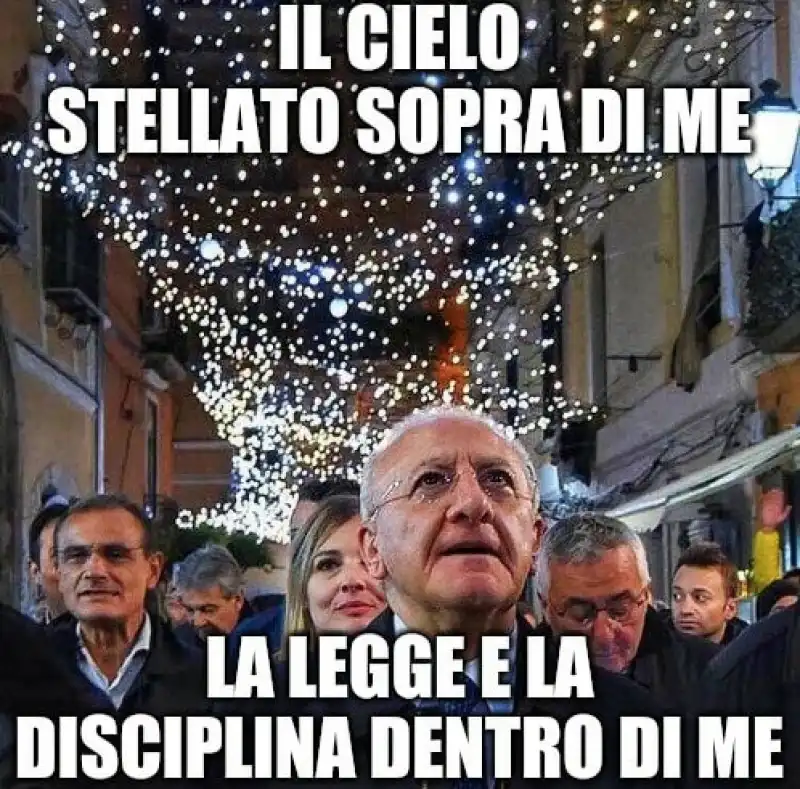 meme su vincenzo de luca e il pugno di ferro sul coronavirus 13