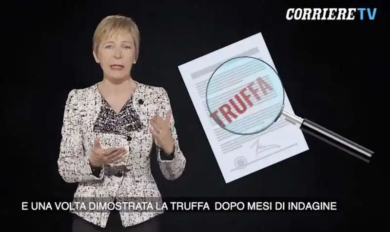 milena gabanelli e le truffe assicurative 2