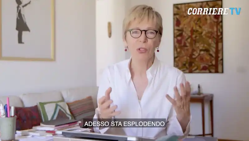 milena gabanelli e lo smart working