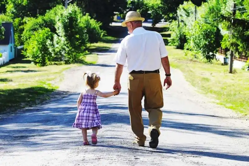 nonno e nipote 