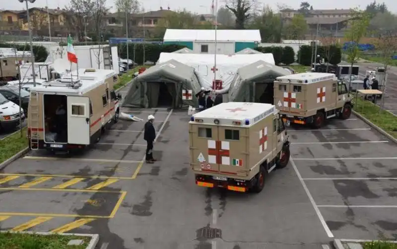 ospedale da campo degli alpini bergamo