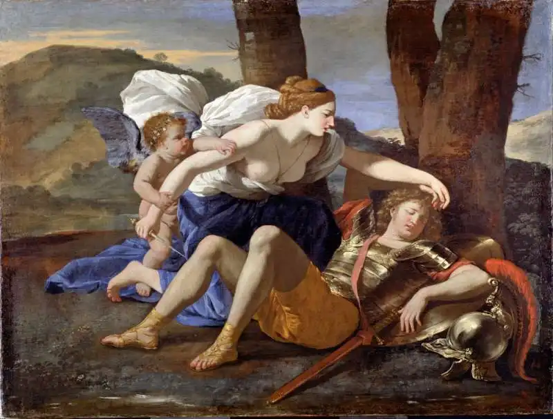 poussin - rinaldo-and-armida