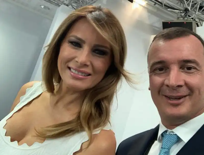 rocco casalino con melania trump