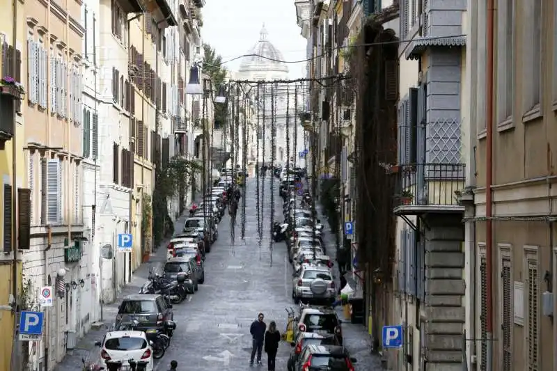 roma deserta per l'emergenza coronavirus 16