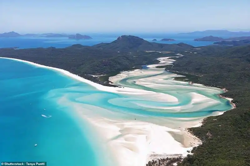  whitehaven beach, whitsunday islands, australia 