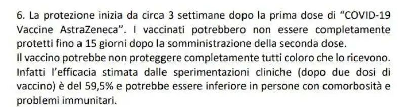 2 solo il 59 di protezione