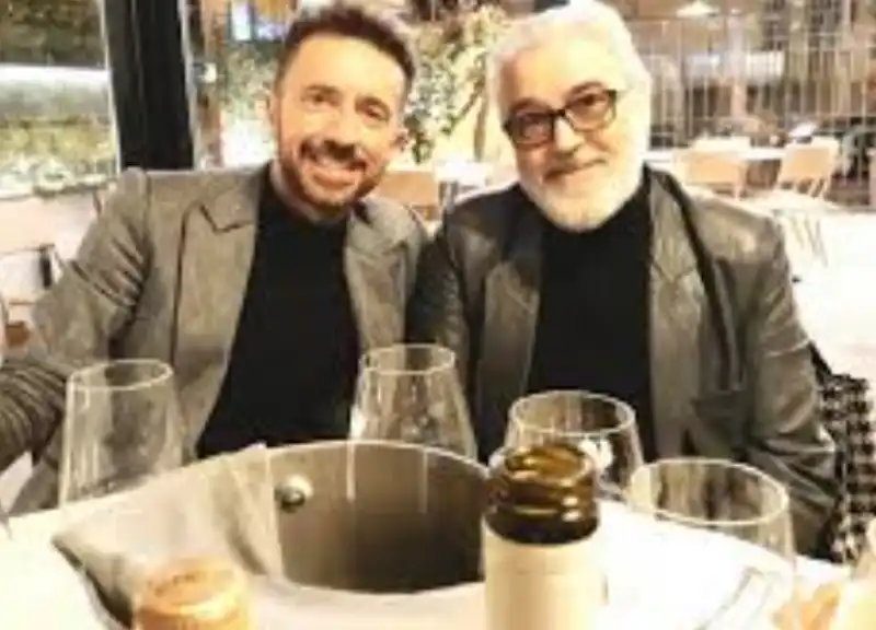 ANDREA SCANZI CON IL PADRE LUCIANO