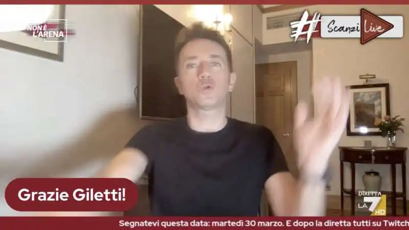 andrea scanzi contro giletti