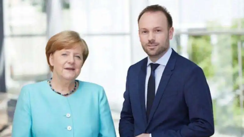 angela merkel e nikolas lobel