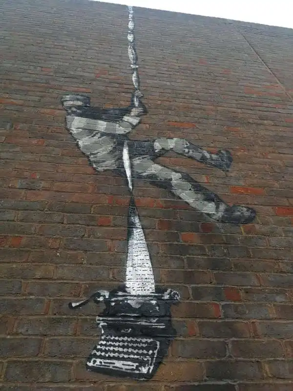 banksy carcere di reading