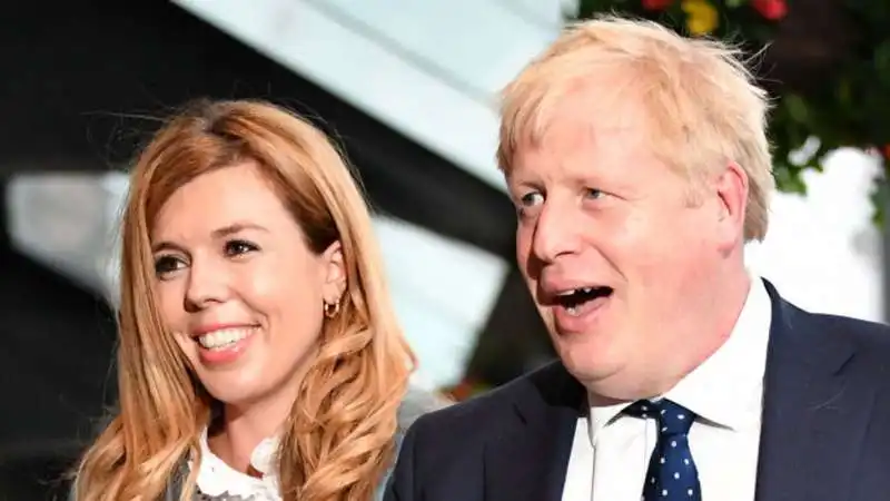 boris johnson e carrie