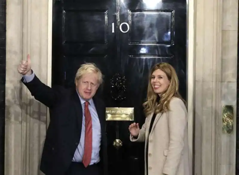 boris johnson e carrie symonds