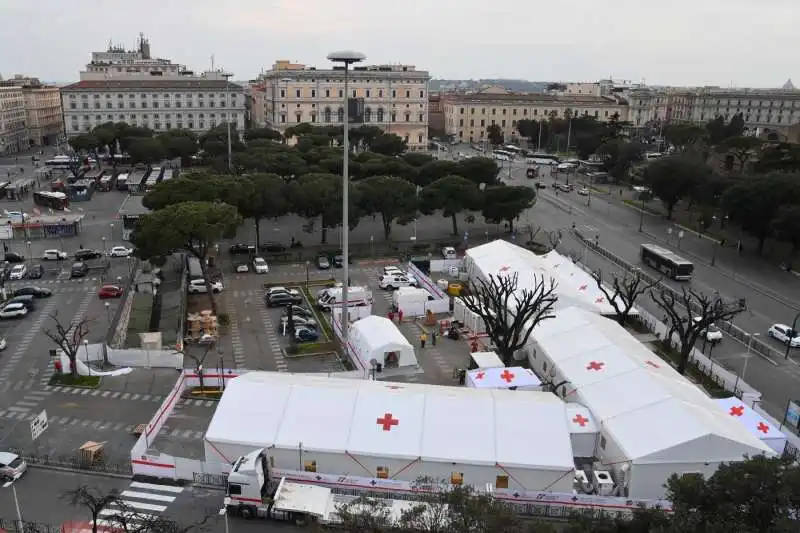 centro vaccinazione coronavirus   roma termini 1