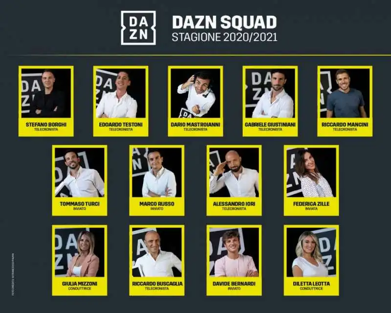 dazn squadra