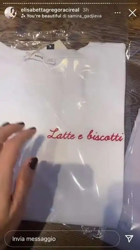 elisabetta gregoraci e la capsule di magliette 1