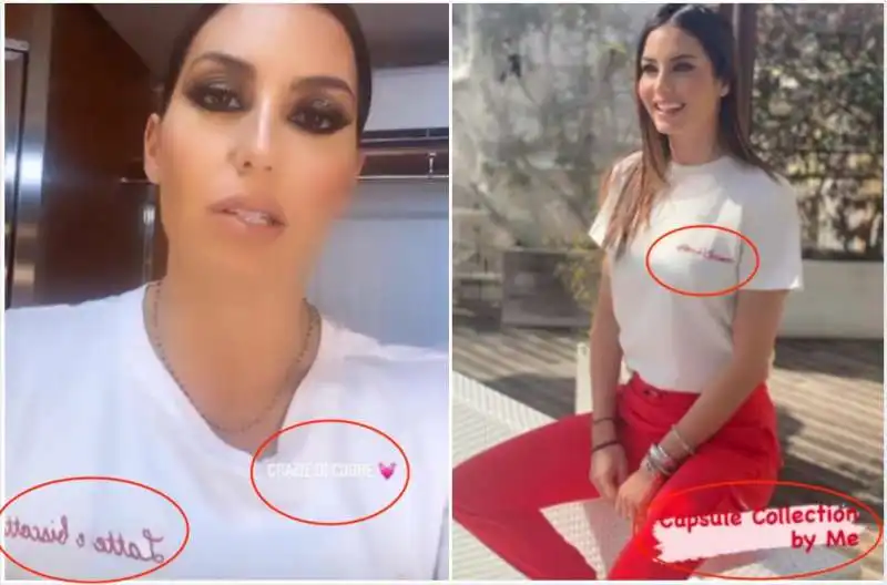 elisabetta gregoraci e la capsule di magliette 8