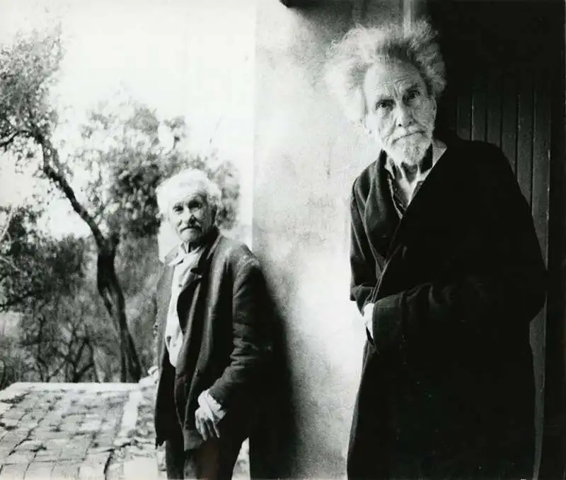 ezra pound, 1966   lisetta carmi 