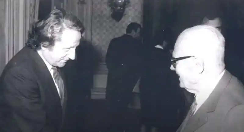 giorgio forattini e sandro pertini