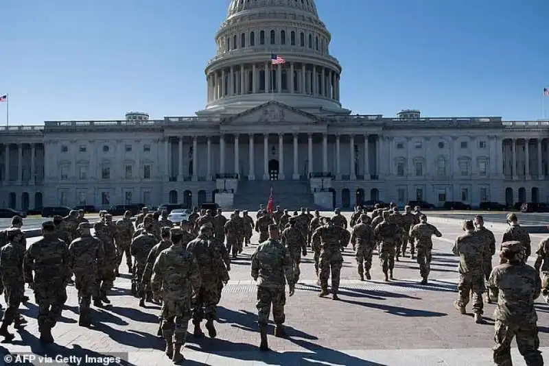 guardia nazionale a capitol hill