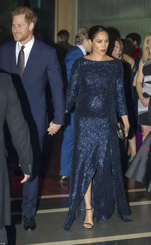 harry e meghan alla royal albert hall nel 2019 