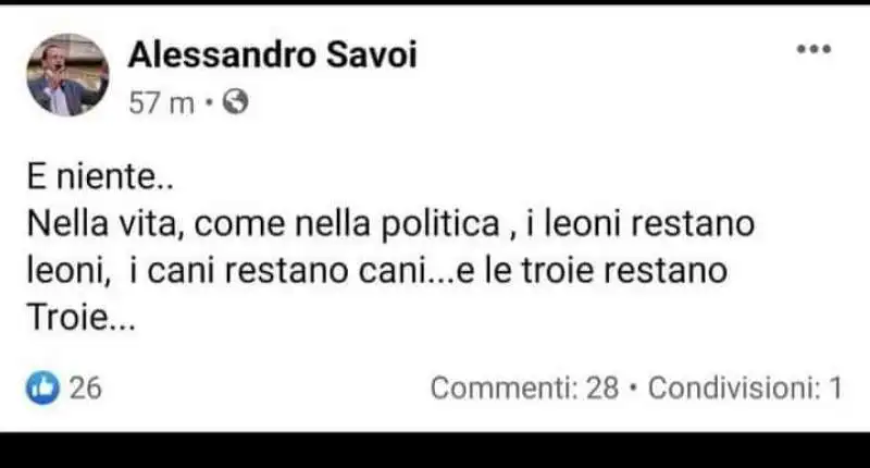 il post di alessandro savoi 1