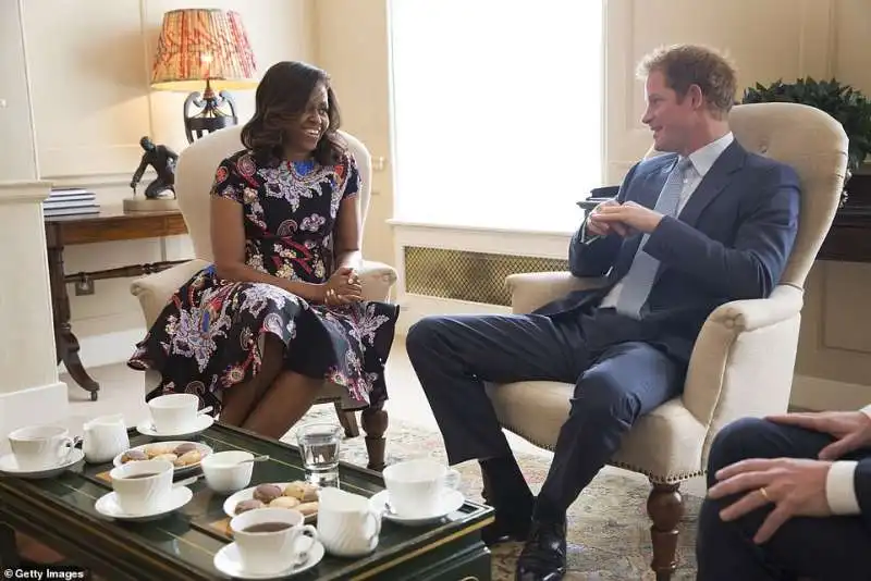 il principe harry e michelle obama 3