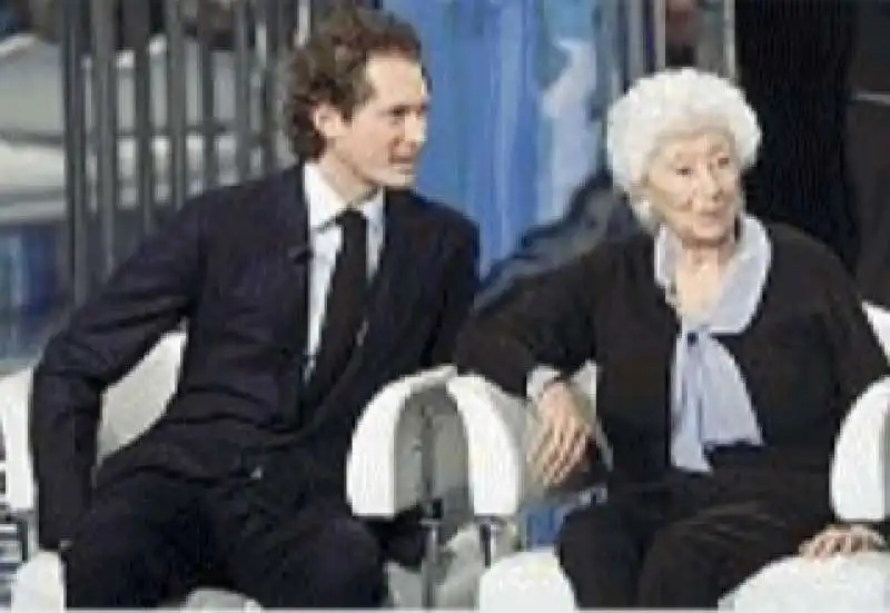 JOHN ELKANN E MARIA SOLE AGNELLI