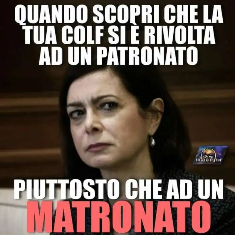 LA COLF DELLA BOLDRINI - MEME