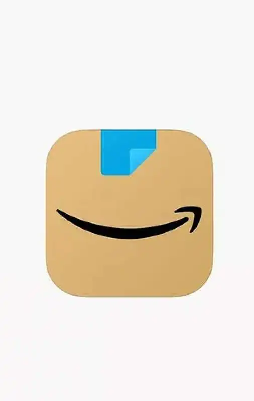 la nuova versione del logo amazon