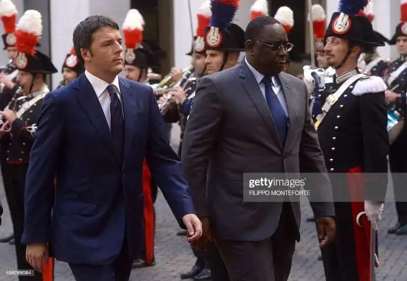  matteo renzi macky sall  