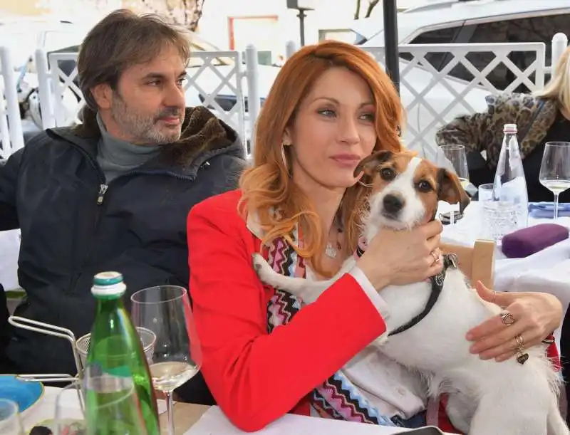 mauro graiani  milena miconi e lola  foto di bacco