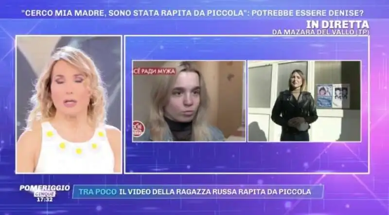 olesya rostova   denise pipitone   pomeriggio cinque