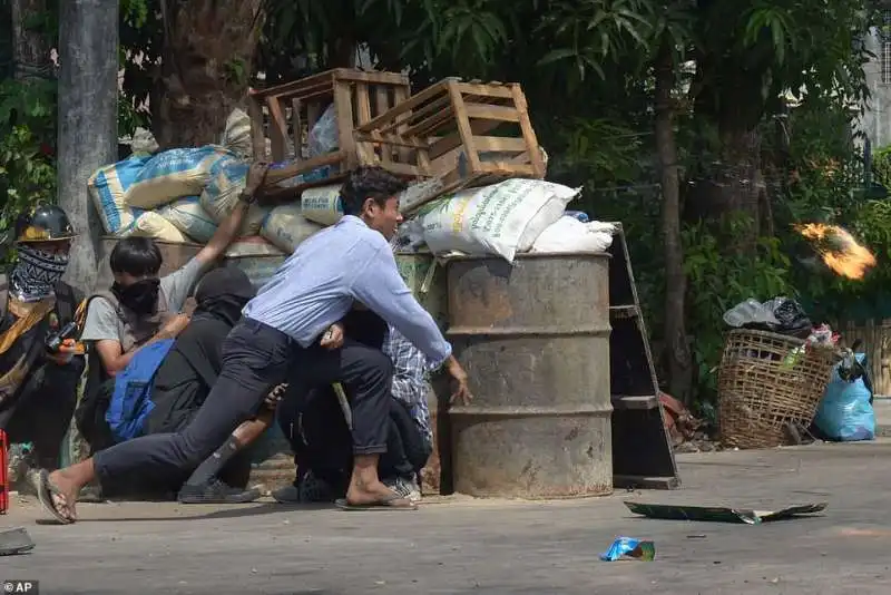 proteste in myanmar 