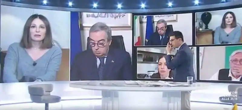 scazzo maurizio gasparri, daniela santanche' e francesco magnani 12