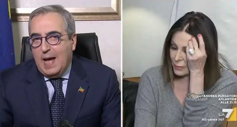 scazzo maurizio gasparri, daniela santanche' e francesco magnani 3