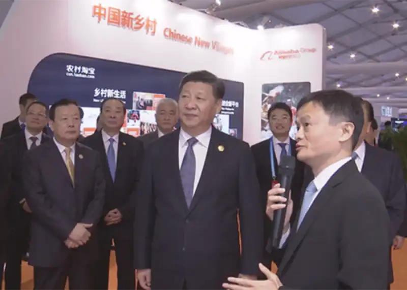 xi jinping con jack ma