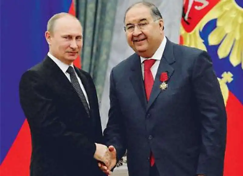 alisher usmanov vladimir putin 