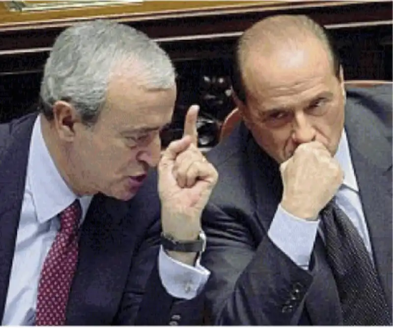 ANTONIO MARTINO E SILVIO BERLUSCONI