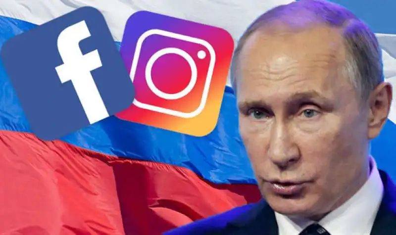 FACEBOOK INSTAGRAM RUSSIA PUTIN