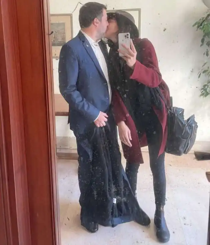 francesca verdini e matteo salvini 1