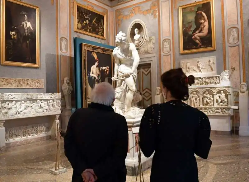 il ministro bianchi visita la mostra di guido reni con la direttrice francesca cappelletti  foto di bacco (2)