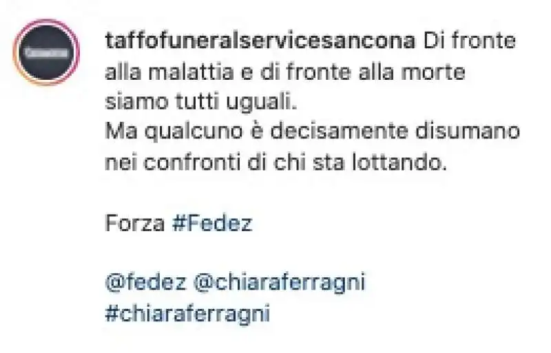 IL POST DI TAFFO SU FEDEZ