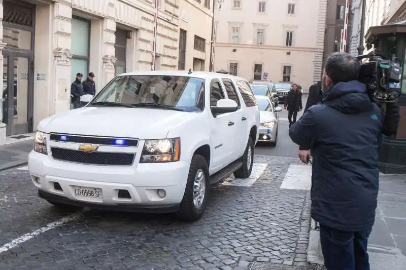 jake sullivan arriva a palazzo chigi   