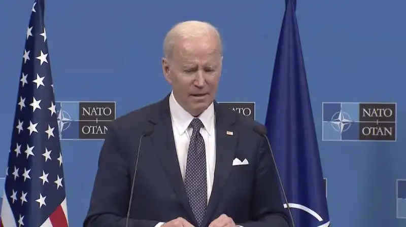 JOE BIDEN AL VERTICE NATO 